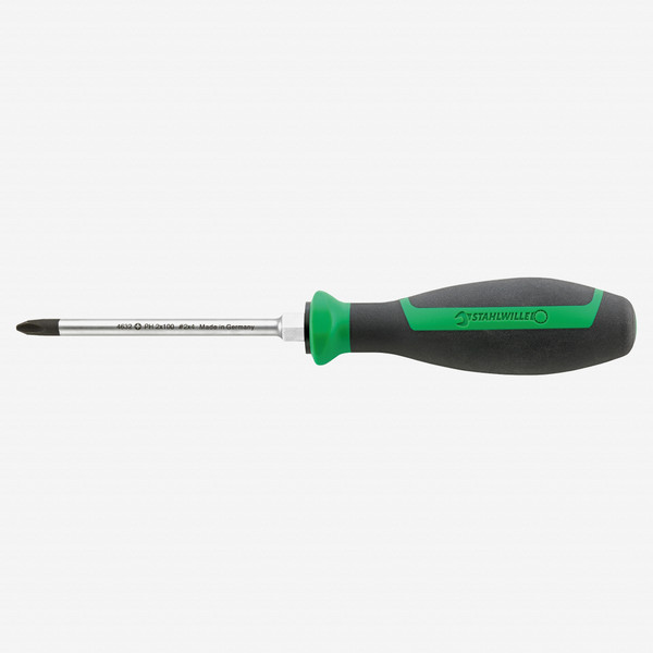 Stahlwille 4632 DRALL+ #2 x 100mm Phillips Screwdriver - KC Tool