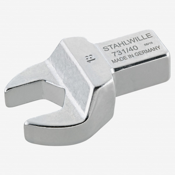 Stahlwille 731/40 Open ended insert 15 mm, 14x18 mm - KC Tool