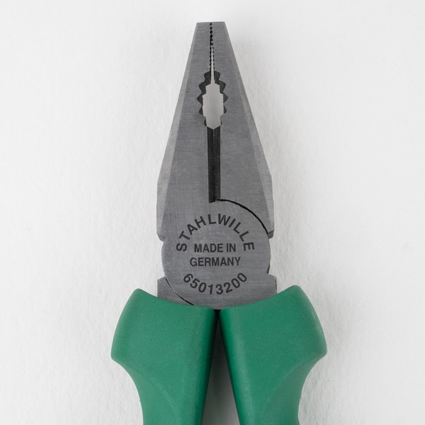 Stahlwille 6501 Combination Pliers 200 mm, Polished, Multi-Component - KC Tool