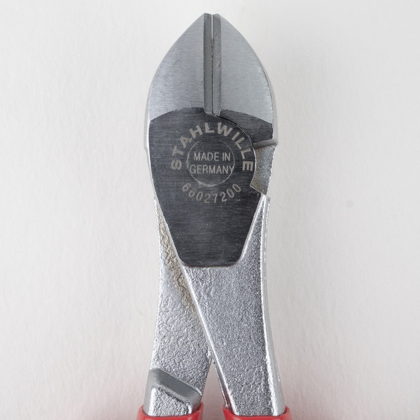 Stahlwille 6602 VDE Heavy Duty Side Cutters, 200 mm, Dip-Coated Handles - KC Tool
