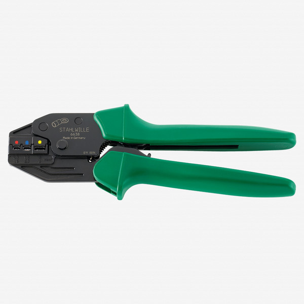 Stahlwille 6638 Crimping pliers for cable lugs, 220 mm - KC Tool