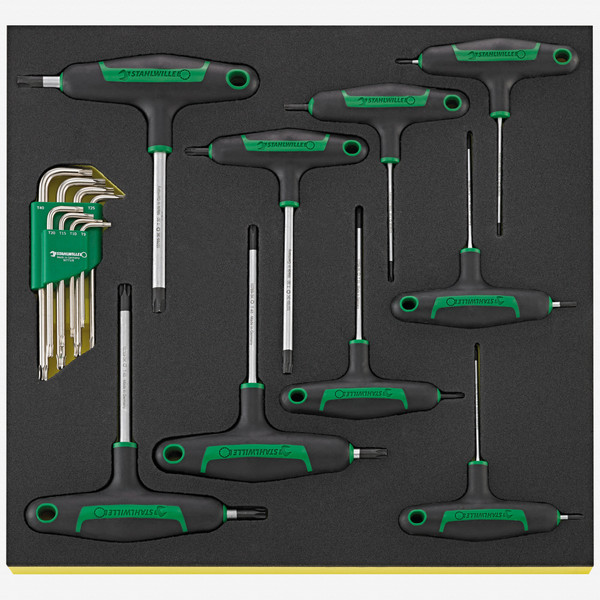 Stahlwille TCS 10769+10771/17 Offset screwdrivers in TCS inlay - KC Tool