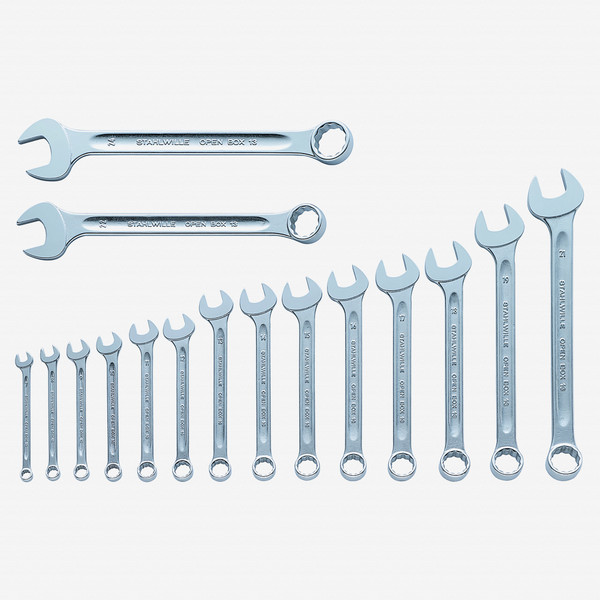 Stahlwille 13/16 Combination Spanner Set, Metric, 7-24mm - KC Tool