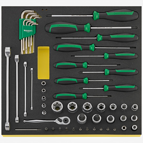 Stahlwille TCS TX/57 MF N Torx-tools in TCS inlay - KC Tool