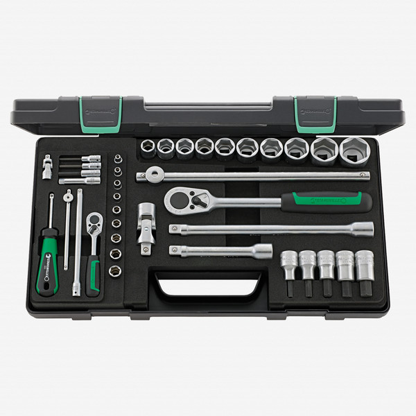 Stahlwille 40/52/27/11 Socket set 1/4", 1/2" Drive, Metric - KC Tool