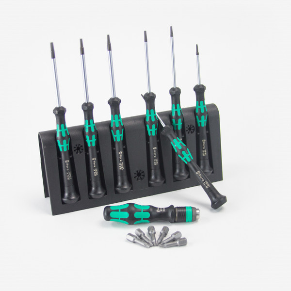 Wera Tools 345276 Kraftform Micro Torx HF Precision Screwdriver Set