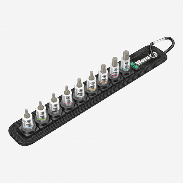 Wera 003345 8740 A HF 1 Zyklop Bit Socket Set, with Holding