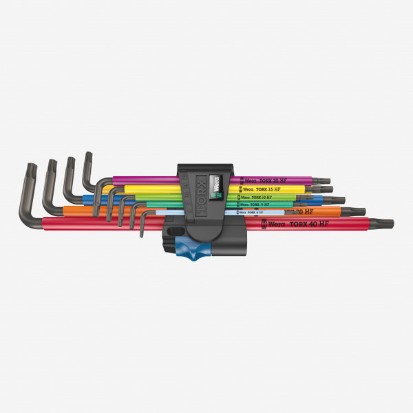 Wera 022210 Multicolour Metric L-key Set with Holding Function