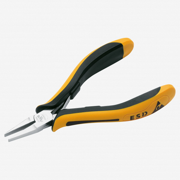 NWS 126A-79-ESD-120 4.75" Flat Nose Pliers ESD  - SoftGripp - KC Tool