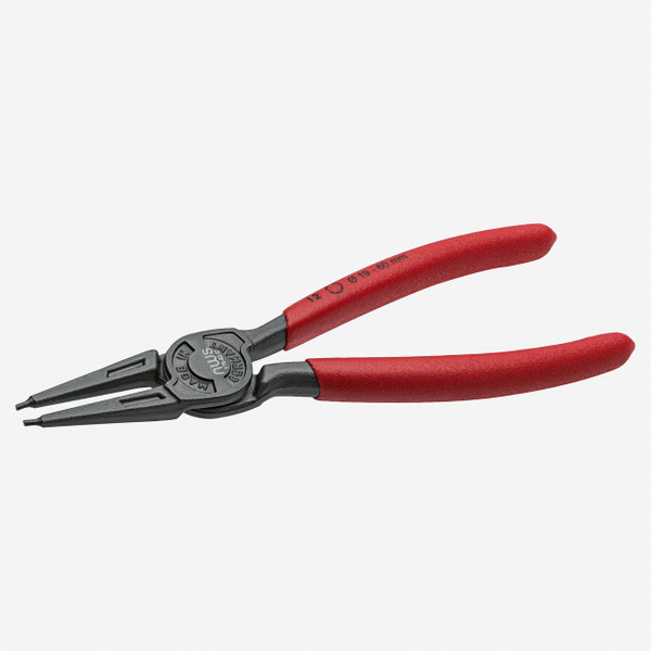 NWS 178-62-I0 5.25" Circlip Pliers - TitanFinish - Plastic Grip - KC Tool
