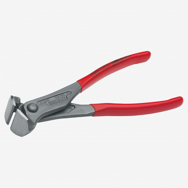 NWS 131-12-180 7" End Cutting Nipper - Atramentized - Plastic Grip - KC Tool