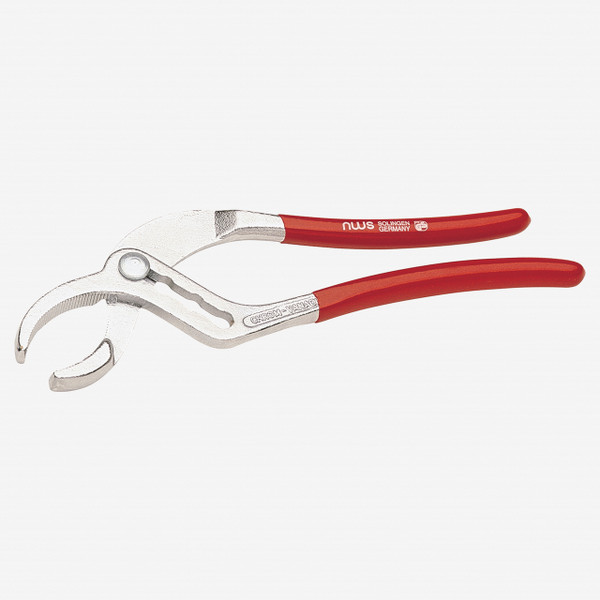 NWS 160-42-230 9" Pipe Grip Pliers-Matte Chromium - Plastic Grip - KC Tool