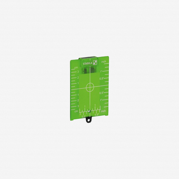 Stabila 07442 Magnetic Ceiling Target Plate, Green - KC Tool