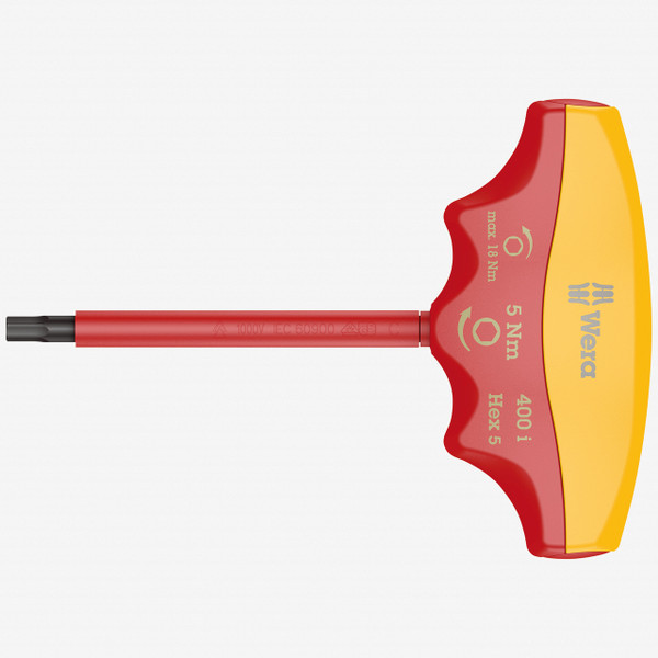 THEORY フリツティテルノスリフトレス O10056020 001 Wera 005090 4.0 Nm Fixed Torque Torx T-handle, T20