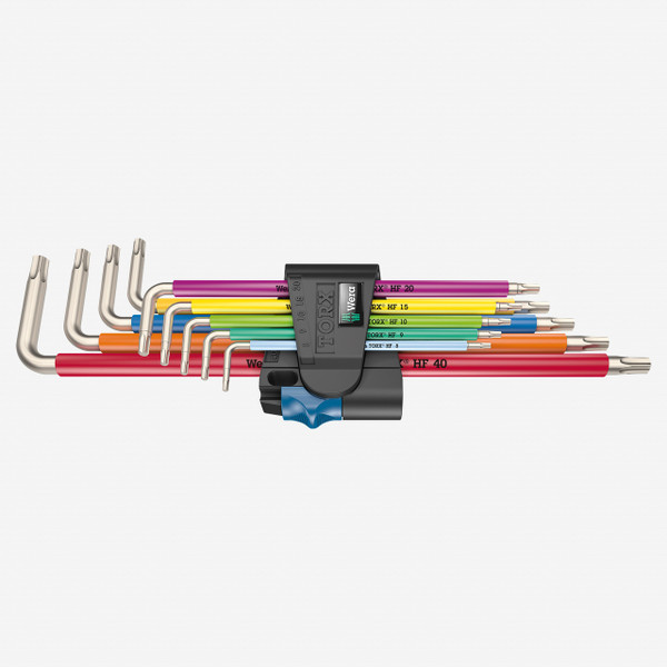 Wera 024179 Multicolor Torx HF L-key Clip Set | Wera at KC Tool