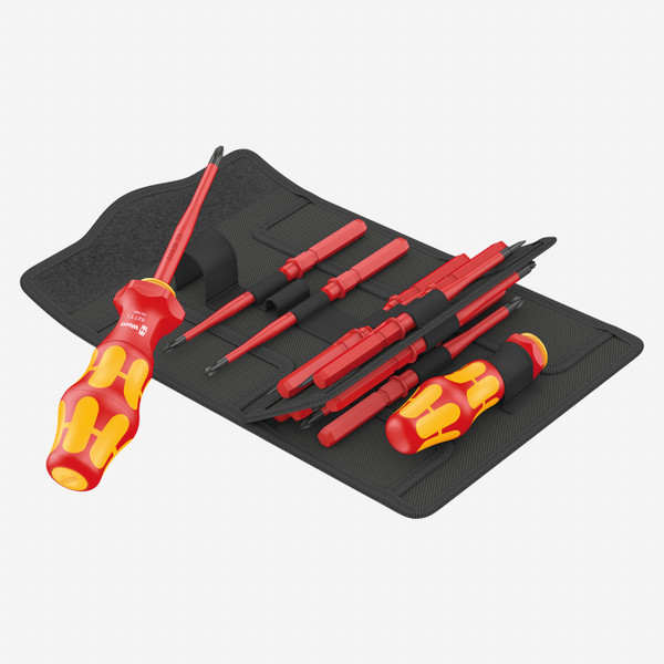 Wera 057484 Kraftform Kompakt Turbo VDE Set 1, 16 Pieces