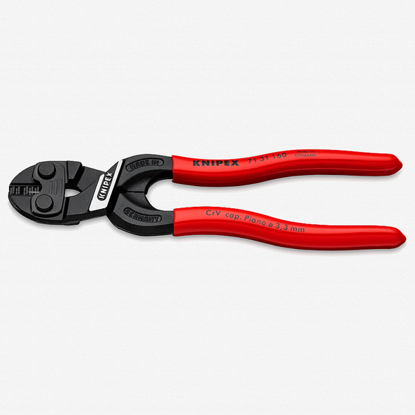 Knipex CoBolt S Compact 6.25" Bolt Cutter with Blade Recess - Plastic Grip - KC Tool
