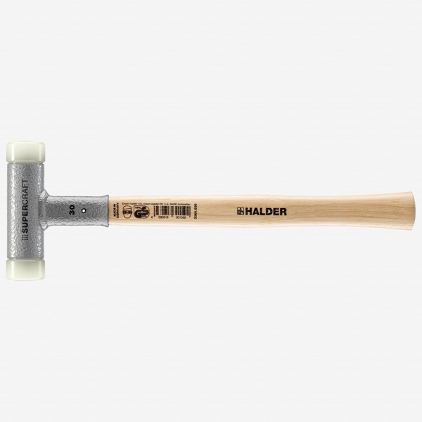 Halder Supercraft HI-VIZ Dead Blow, Non-Rebounding Hammer with