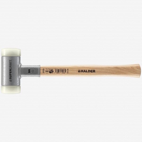 Halder Supercraft Dead Blow, Non-Rebounding Hammer with Nylon Face