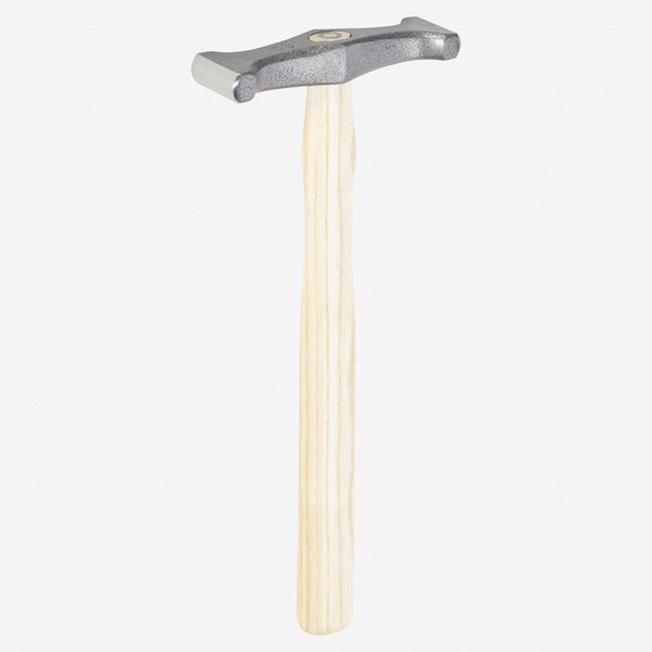 Picard 9oz Grooving Hammer, channels with different intensities and arches, finely polished - KC Tool