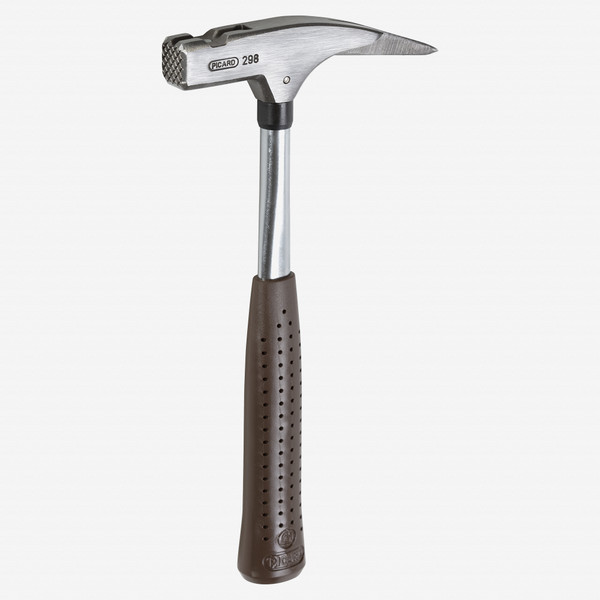 Picard 298 Carpenters Hammer with Steel Handle, Checked Face, 600g