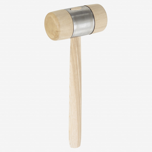 Picard 14oz Wooden Mallet, with pressed metal sheat - KC Tool