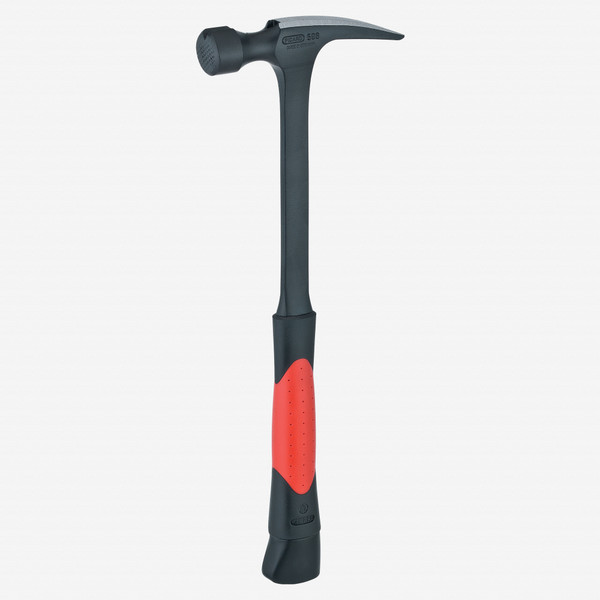 Picard 596 Full-Steel Framing Hammer, Plain Face, American Pattern