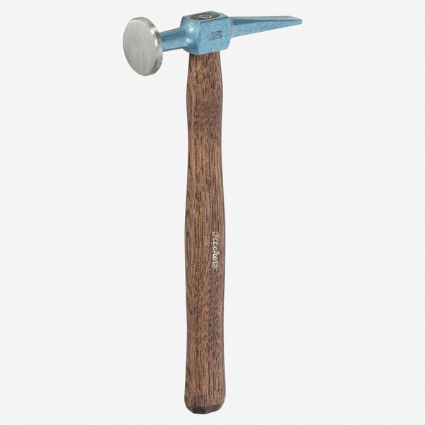 Picard 12oz Cross peen and finishing hammer, with extra wide and thin face, straight peen, smooth face - KC Tool