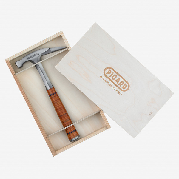 Picard 79100 Full-Steel Claw Hammer in Branded Wooden Gift Box