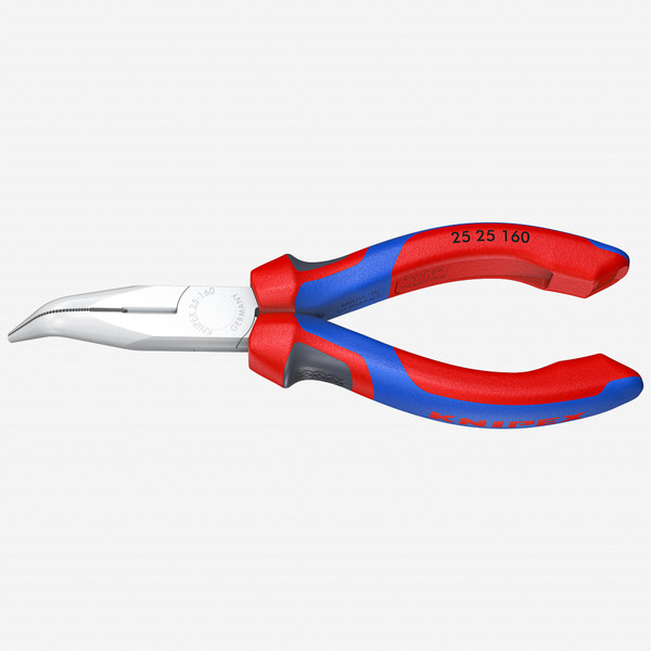 Knipex 6.3" Chain Nose Side Cutting Pliers (Radio Pliers), Chrome - MultiGrip - KC Tool