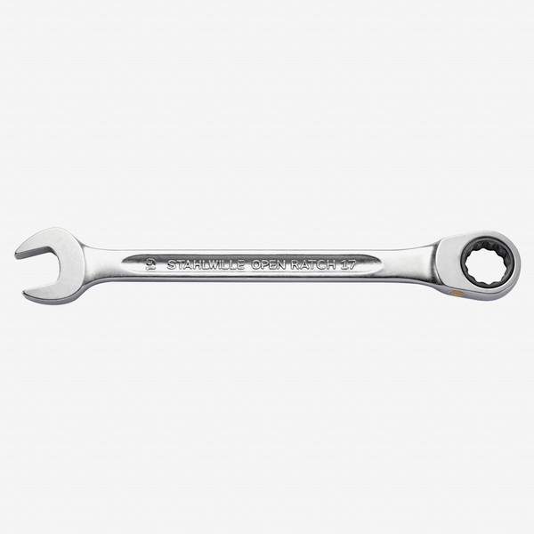 Stahlwille 17F Combination Ratcheting Spanner, 22 mm - KC Tool