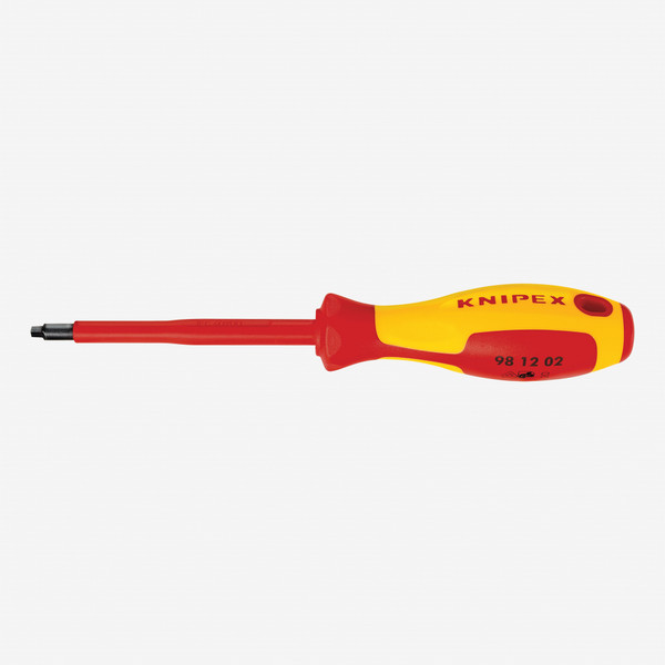 Knipex 98-12-02 Insulated #2 Square Screwdriver (981202)