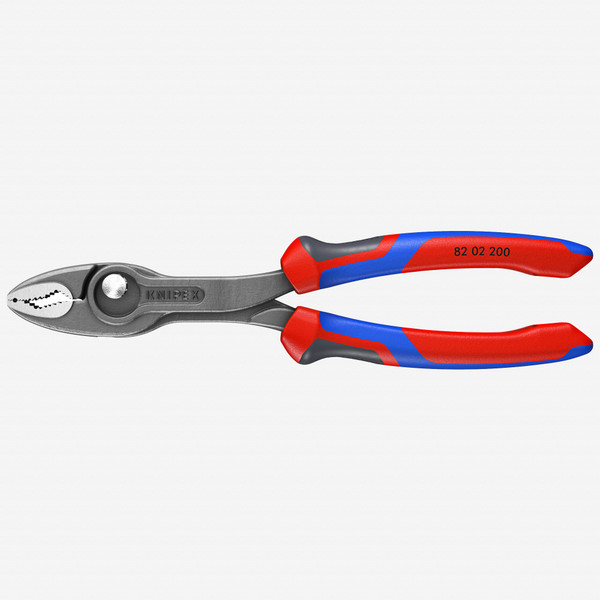 Knipex 82-02-200 Twin Grip 8" Slip Joint Pliers - MultiGrip Knipex 82-02-200 Twin Grip 8" Slip Joint Pliers - MultiGrip