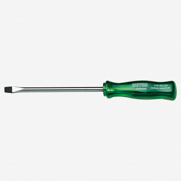 Heyco 4300300 Slotted Engineers' Screwdriver with Acetate Handle, 14mm - KC Tool