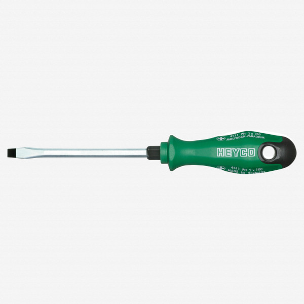 Heyco 5370250 Slotted Engineers' Screwdriver with 2K Handle, 14mm - KC Tool