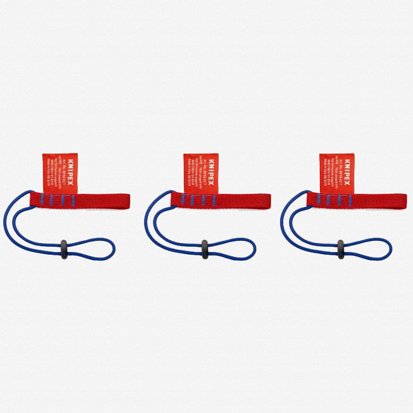 Knipex 00-50-02-T BK Tether Adapter Strap, 3 Pieces - KC Tool
