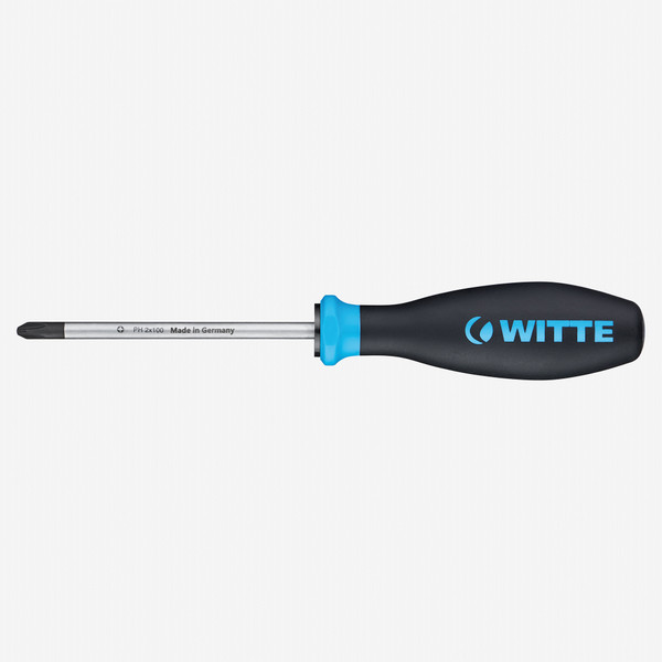 Witte Pro Pozidriv Screwdriver, #4 x 200mm
