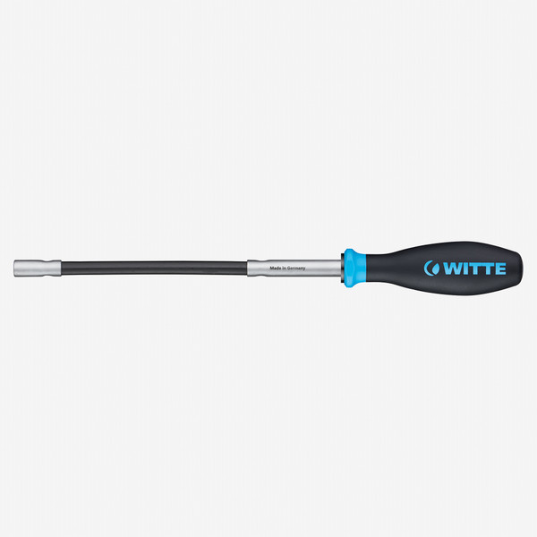 Witte 98802 Pro Metric Nutdriver with Flex Shaft, 5.5 x 210mm - KC Tool