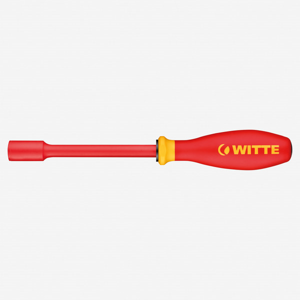 Witte 74181 Pro VDE Metric Nutdriver, 6.0 x 125mm - KC Tool