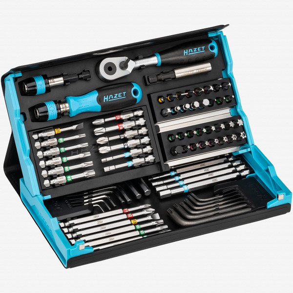 Hazet 2200SC-32 SmartCase Bit/Socket Set with Ratchet, 1/4