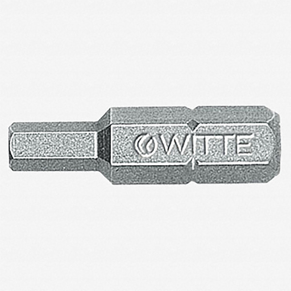 Witte Pro Hex Bit, 2.5 x 25mm