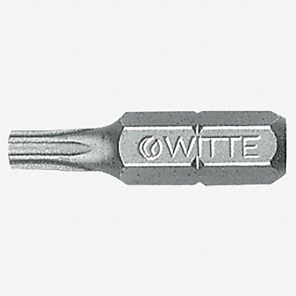 Witte Pro Security Torx Bit, T20s x 25mm