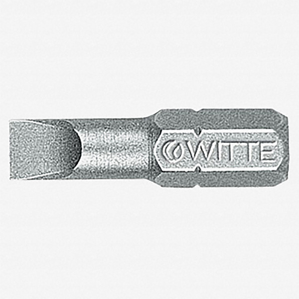 Witte Pro Slotted Bit, 1.0 x 6.0 x 25mm
