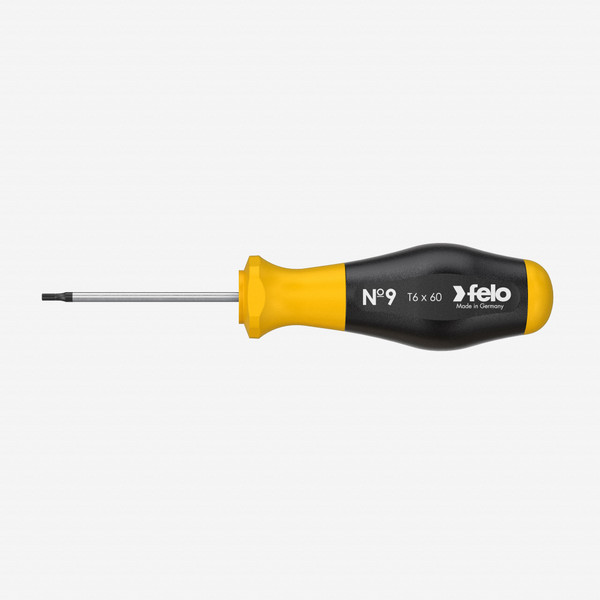 Felo No. 9 Torx T6 x 60mm Screwdriver - KC Tool