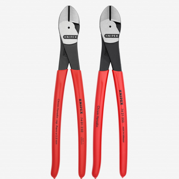 Knipex 2 Piece Diagonal Cutters for Plastics Set