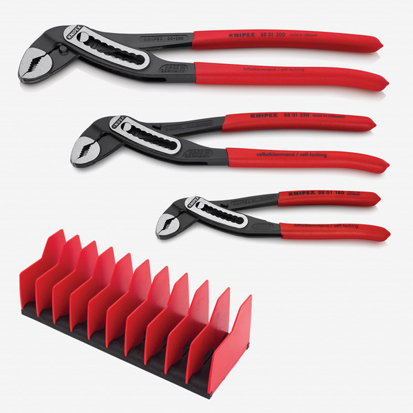 Knipex Cutting Pliers Set with Tool Holder, 4 Pieces