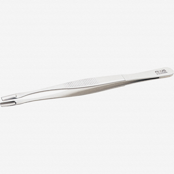 NWS Positioning Tweezer with Curved Tips, 5.7" - KC Tool