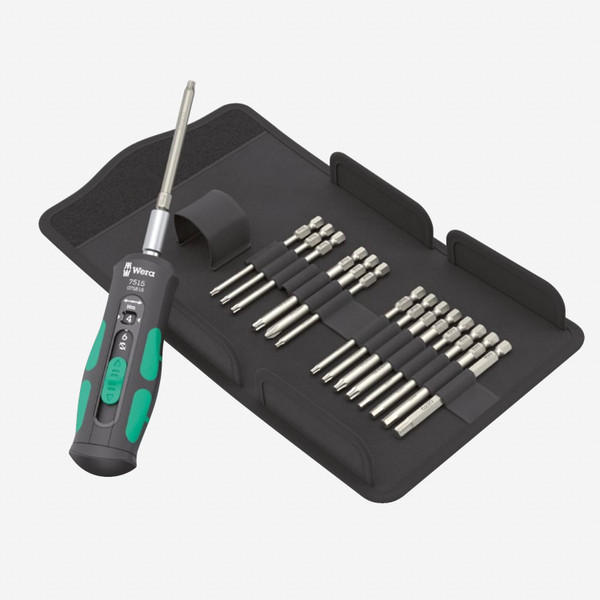 Wera 075851 7515/16 Kraftform Safe-Torque Speed Universal 1 Set, 16 Pieces - KC Tool