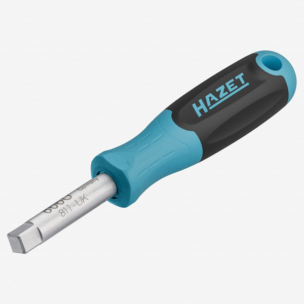 Hazet 811-UK Spinner with 3K Handle, 1/4" Square Drive, 40 mm - KC Tool