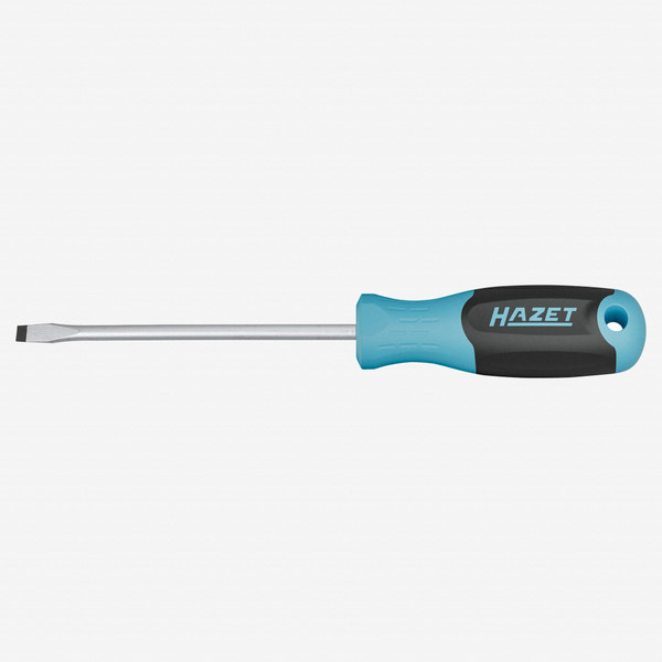 Hazet 811-65 Slotted Screwdriver with 3K Handle, 6.5 x 150 mm - KC Tool